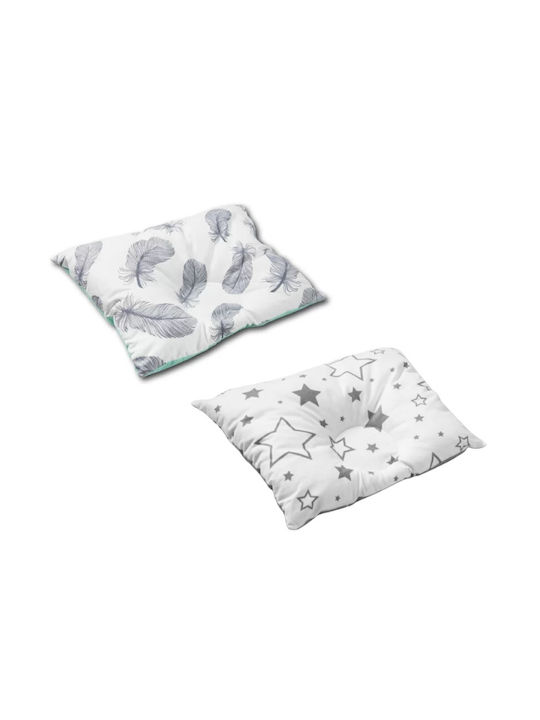 Kidizi Pernă pentru bebeluși pentru plagiocefalie Galaxy Feathers 25x30cm