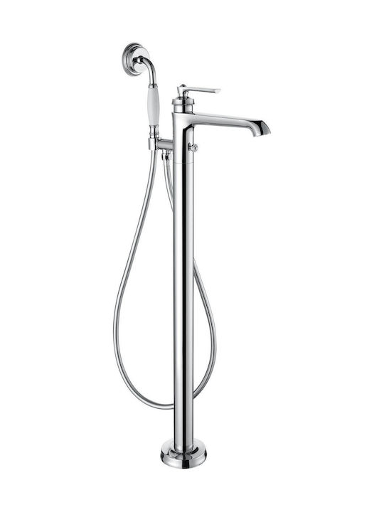 Omnires Mischung Badewannenarmatur Thermostatisch Silber