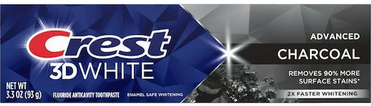 Crest Pastă de dinți cu cărbune activat pentru albire și carii dentare 93gr