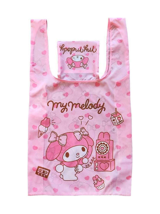 Geantă Pliabilă Sanrio My Melody Kawaii 33 X 37 Cm