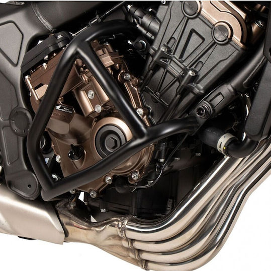 Hepco & Becker Motorradschutzgitter Tank Solid Honda Cb 650 R E-clutch 24-26 Schwarz