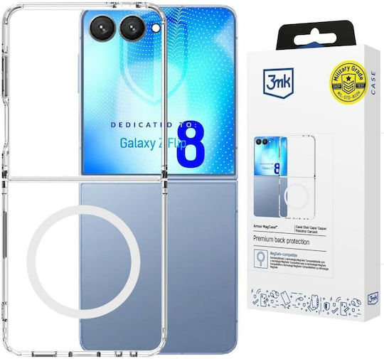 3MK Magcase Back Cover Πλαστικό / Σιλικόνης 1.5mm Διάφανο (Galaxy Z Flip8)