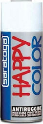 Saratoga Sprüharzfarbe Happy Acryl Weiß Weiß 400ml