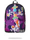 Space Junk Space School Backpack Elementary With Water Bottle Holder 32 x 17.8 x 47cm