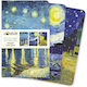 Flame Tree Set of 3 Ruled Notebooks