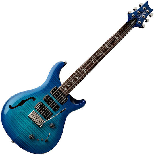 PRS Guitars Electric Guitar with S Pickups Arrangement Blue