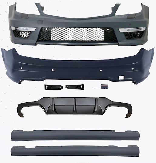 Body Kit Mercedes C-class W204 2011-2013 Amg C63 Design Oem