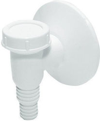 White Surface-mounted Washing Machine Syringe Ht 514 K