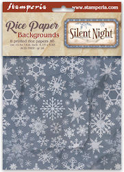 Set 8 Reispapier Decoupage Stamperia 10.5×14.8c...