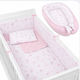 Kidizi Set Lenjerii Patut Bebe Fairy Clouds 5 Bucăți