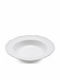Kutahya Porselen San Marco Pasta Plate Made of White Porcelain 22cm 6 Pieces