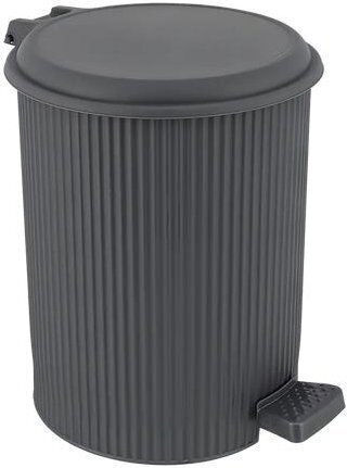 Sidirela E-1760G Kunststoff Badezimmer Korb 7lt Graues