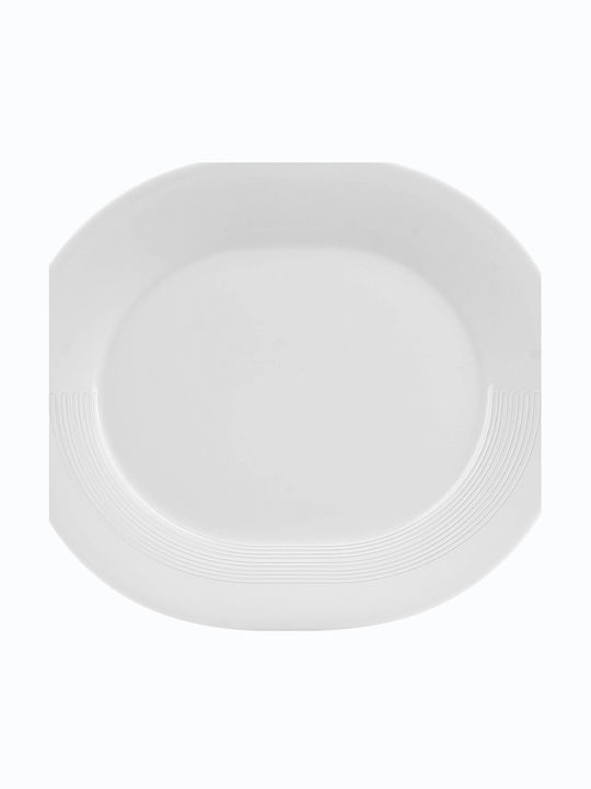 Ionia Apollo Servierplatte Oval aus Porzellan W...