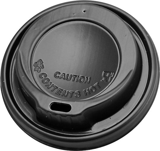 Capac Plastic Capacul Sip Lid Pahar 3028f 8oz Negru 3028f