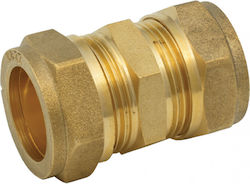 Connection Fitting Ø18 X Ø18 Mechanical Compression Copper Pipe