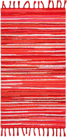 Traditional Rectangular Red Rug 115x66cm