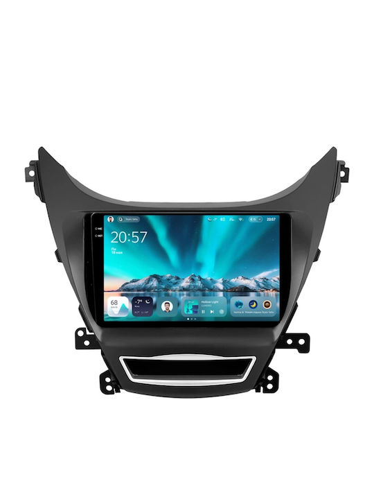 Teyes Sistem Audio Auto Pentru Hyundai Elantra 2010-2016 Bluetooth USB Wi-Fi GPS Apple CarPlay Android Auto Cu Ecran Tactil 9.5"
