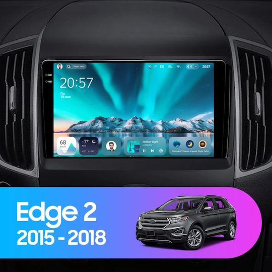 Teyes Cc4 Navigație Auto Ford Edge 2 2015-2018 6+64gb 9.5" Qled Octa-core 2.7ghz Android 4g Bluetooth 5.1 Dsp Variant A