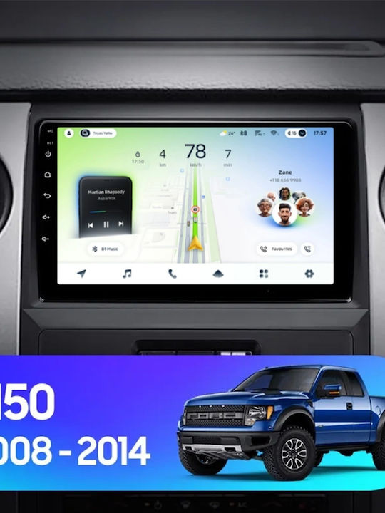 Teyes Cc4l Dts Navigație Auto Ford F150 2009-2014 6+64gb 9" Qled Qualcomm 2ghz Android 4g Bluetooth 5.1 Dsp Variantă A