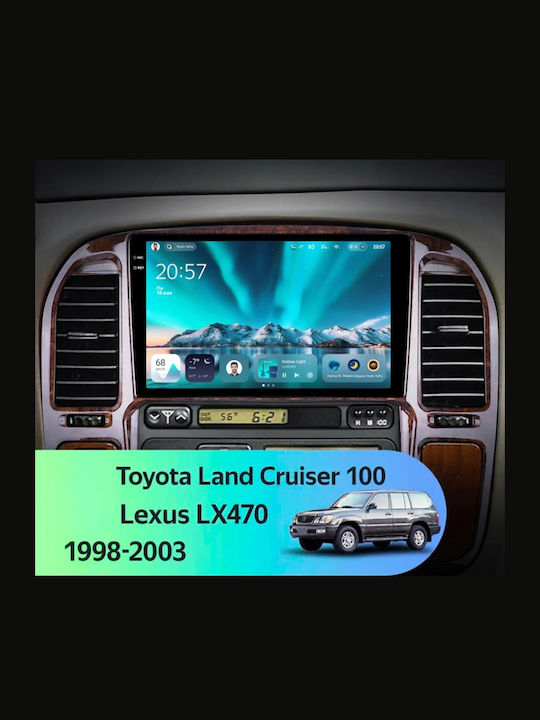 Teyes Cc4 Car Navigation Lexus Lx 1998-2008 6+64gb 9.5" Qled Octa-core 2.7ghz Android 4g Bluetooth 5.1 Dsp Variant A