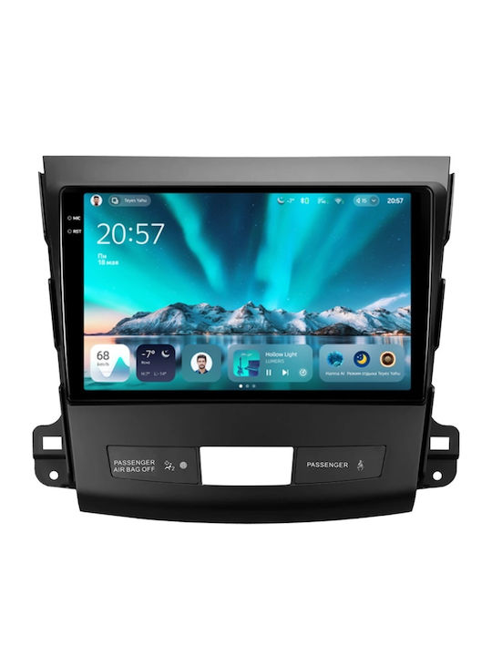 Teyes Cc4 Navigație Auto Citroen C-Crosser 2007-2012 6+64GB 9.5" QLED Octa-Core 2.7GHz Android 4G Bluetooth 5.1 DSP Variantă A