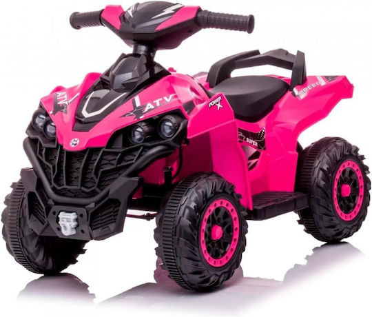 Motocicletă Cu 4 Roți Electrică 12 Volți Roz