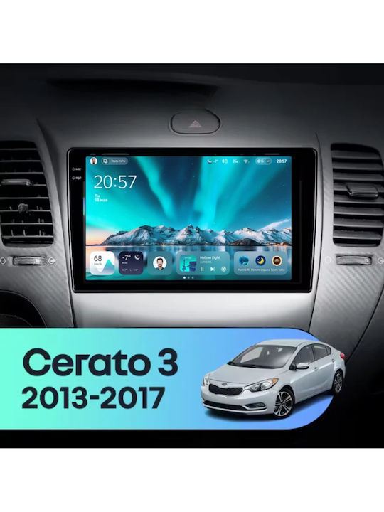 Teyes Cc4 Car Navigation Kia Cerato 3 2012-2017 6+64gb 9.5" Qled Octa-core 2.7ghz Android 4g Bluetooth 5.1 Dsp Variant A