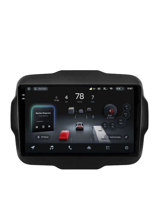 Teyes Cc4 Pro Navigație Auto Asistată Ai Jeep Renegade 2014-2018 8+128gb 9.5" Qled Android 13 5g 7.1 Dsp Carplay
