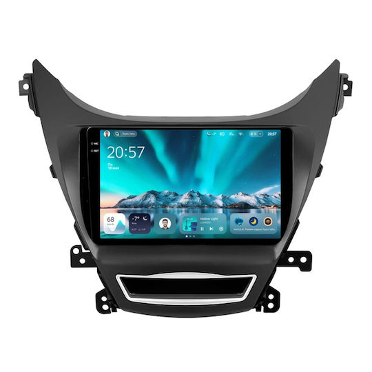 Teyes Cc4 Navigație Auto Hyundai Elantra 5 2010-2016 6+64GB 9.5" QLED Octa-Core 2.7GHz Android 4G Bluetooth 5.1 DSP Varianta A