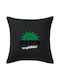 Koupakoupa Koupakoupa Sofa Cushion Pasok The Orthodox 100% Cotton Black 50x50cm