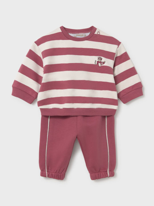Mayoral Kids Tracksuits With Top Ecru