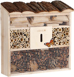 Cadoca Insect House 30.5x9.5x31cm Wood Brown