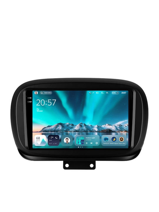 Teyes Cc4 Navigație Auto Fiat 500x 2014-2018 6+64gb 9.5" Qled Octa-core 2.7ghz Android 4g Bluetooth 5.1 Dsp