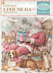 Autocolante Die Cuts-Ephemera Stamperia Winter ...