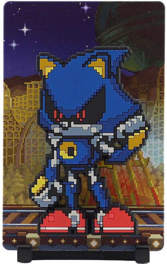 Sonic Hedgehog Modern Figgyz Dekorative Magnete Sammler Metall Sonic 11 Cm
