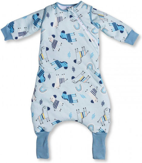 Tender Sac de dormit de iarnă cu picioare Flex Zebra Eco 2.5 tog Eco Blue