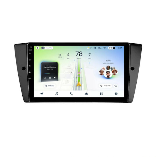 Teyes Auto-Audiosystem für BMW Serie 3 (E90) 2005-2013 mit Touchscreen 9" (Bluetooth/USB/Eingebautes Wi-Fi /GPS/Apple CarPlay/Android Auto)