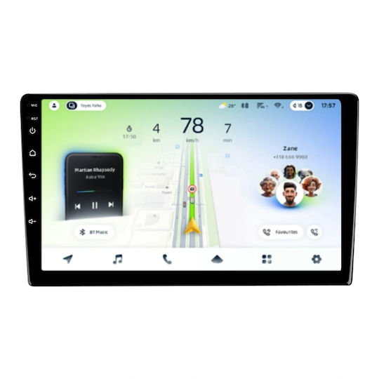 Teyes Auto-Audiosystem für Nissan Murano 2003-2007 mit Touchscreen 9" Bluetooth USB WiFi GPS Apple CarPlay Android Auto