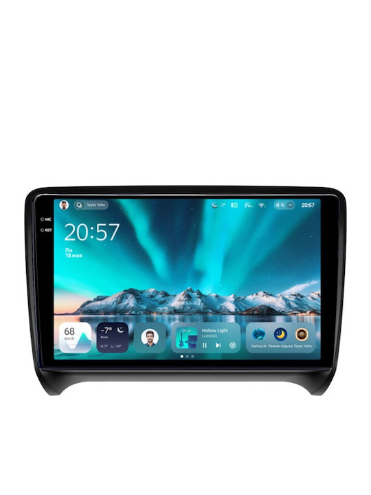 Teyes Auto-Audiosystem für Audi TT (8J) 2006-2014 mit Touchscreen 9.5" Bluetooth USB WiFi GPS Apple CarPlay Android Auto