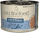 Catz Finefood Wet Food for Adult Cats with Salmon Duck Meat and Fish Grain Free 190gr