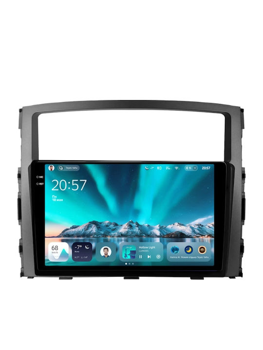 Teyes Cc4 Navigație Auto Mitsubishi Pajero 4 V90 2006-2021 6+128GB 9.5" QLED Octa-Core 2.7GHz Android 4G Bluetooth 5.1 DSP