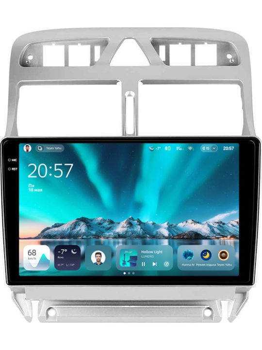 Teyes Cc4 Navigație Auto Peugeot 307 2001-2008 6+64gb 9.5" Qled Octa-core 2.7ghz Android 4g Bluetooth 5.1 Dsp