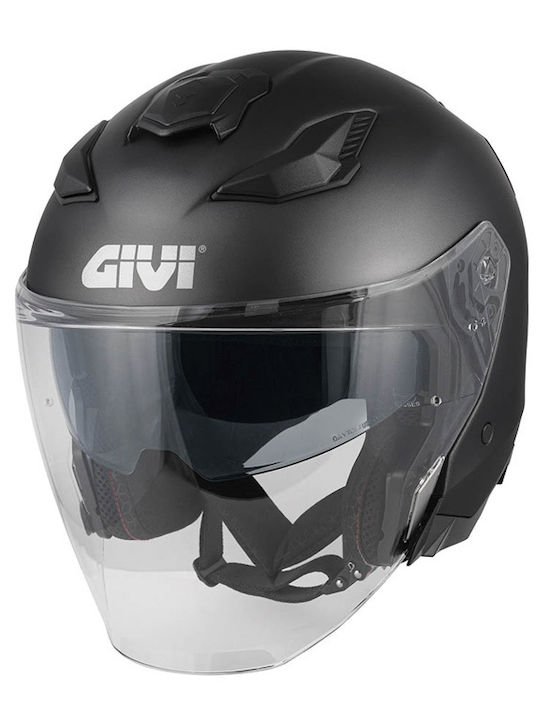 Givi X31 Schwarzes Matt Motorradhelm Jet ECE 22...