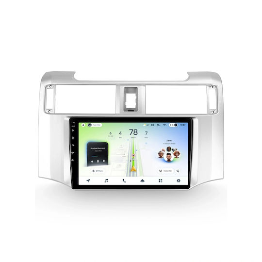 Teyes Cc4l Dts Car Navigation Toyota 4runner 5 2009 2020 6+64gb 9" Qled Qualcomm 2ghz Android 4g Bluetooth 5.1 Dsp