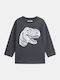 Kids Long-sleeved Grey Top Bosoftee2