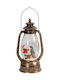 Christmas Illuminated Battery Lantern 14.5x11.8x27cm