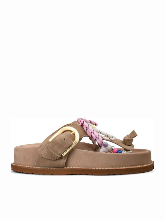 Komis & Komis Komis & Komis Damen Flache Sandal...