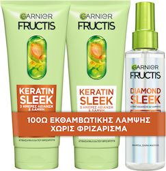 Garnier Fructis Diamond Sleek 3τμχ
