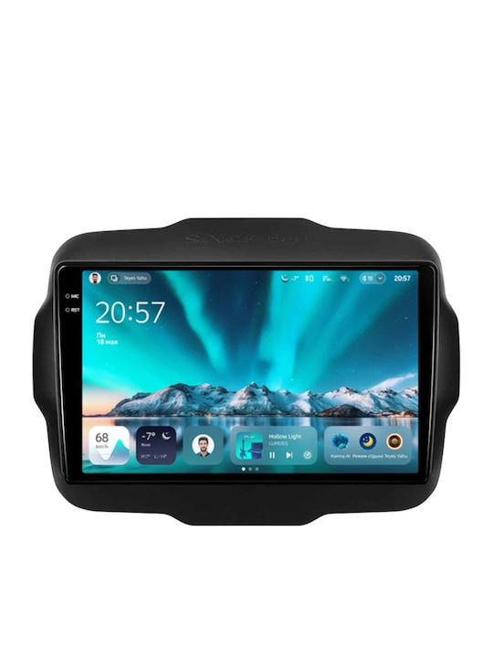 Teyes Cc4 Navigație Auto Jeep Renegade 2014-2018 6+64gb 9.5" Qled Octa-core 2.7ghz Android 4g Bluetooth 5.1 Dsp