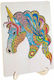 Ξύλινο Παιδικό Puzzle Unicorn 140pcs Grafix